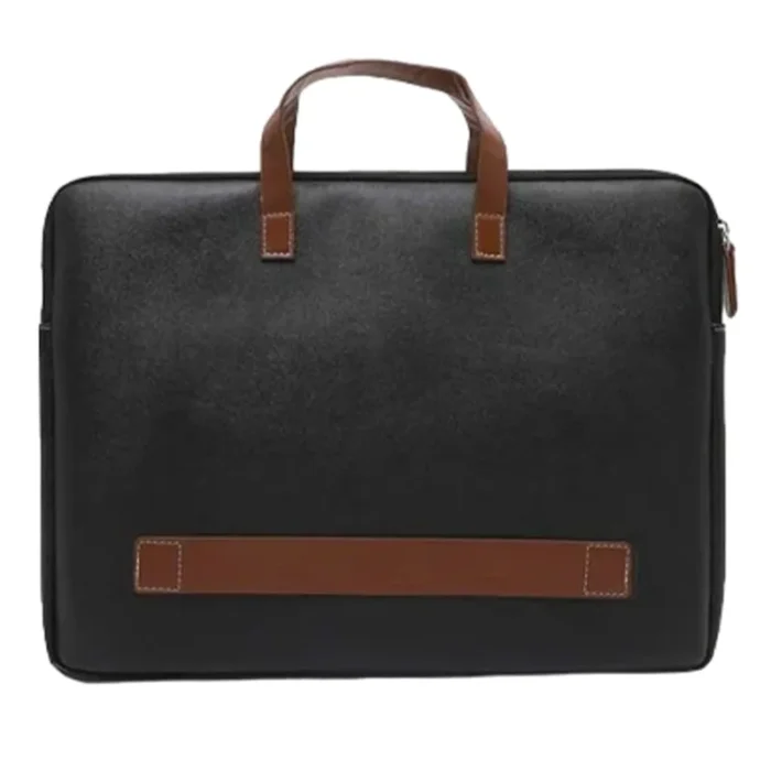 Pu leather laptop sleeve for gifting in bulk quantities in events and promotions.