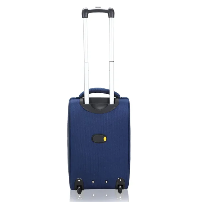 20 Inch Blue Travel trolley Bag for Gifting in events and promotions.