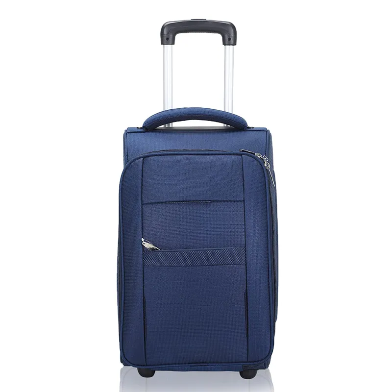 20 Inch Blue Travel trolley Bag for Gifting in events and promotions.
