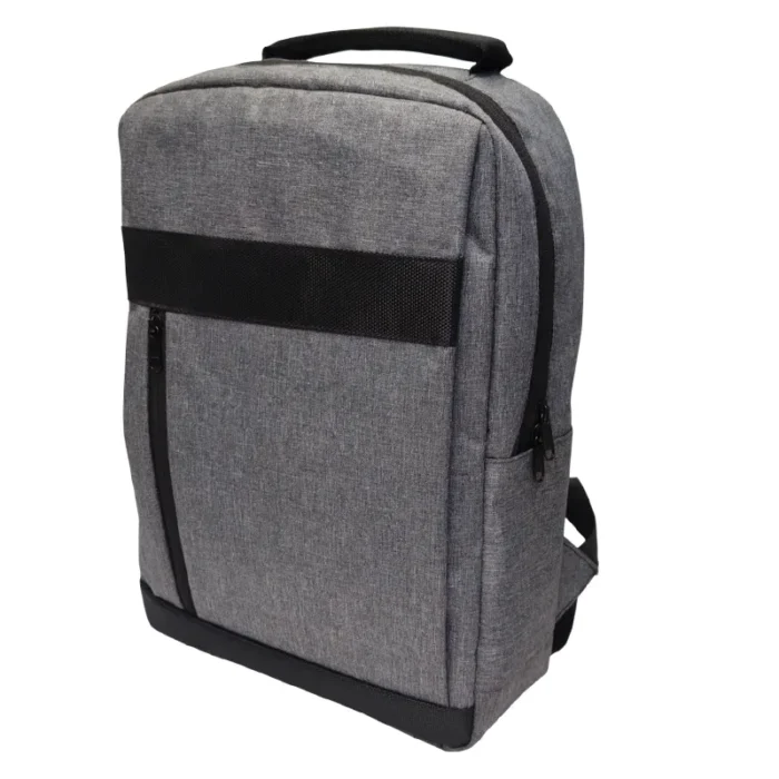 Grey Black custom laptop bag for bulk orders, gifting, events and businesses.