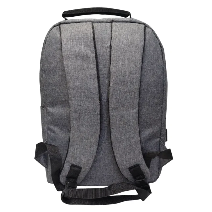 Grey Black custom laptop bag for bulk orders, gifting, events and businesses.
