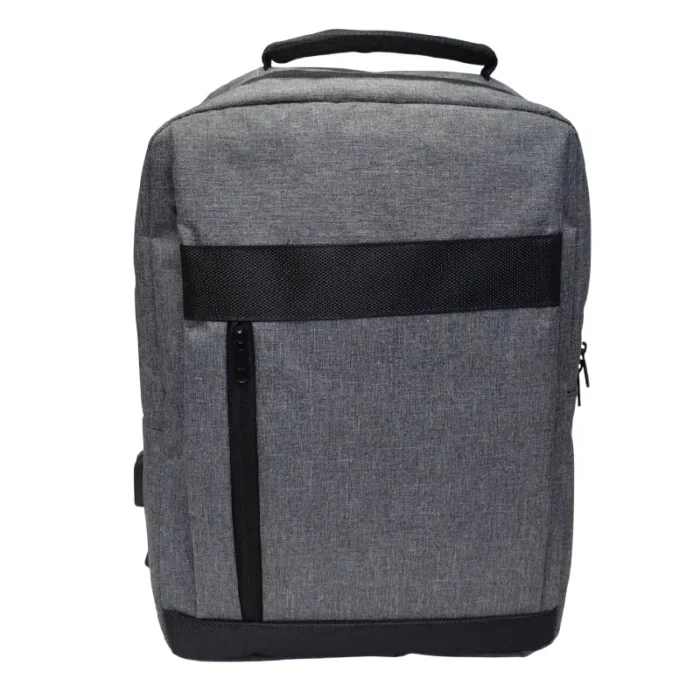 Grey Black custom laptop bag for bulk orders, gifting, events and businesses.