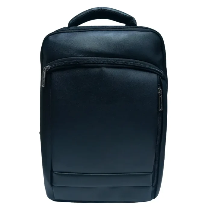 Premium Black Laptop Backpack for corporate gifting and events in bulk.