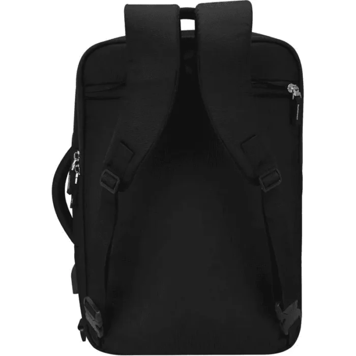 Polyester Business travel laptop backpack for events and giftings.