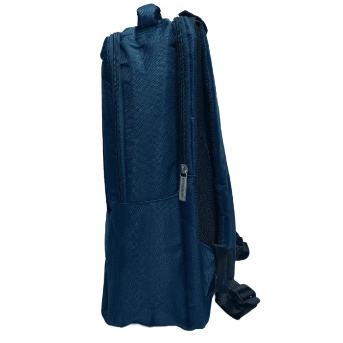Navy Blue Laptop Business Backpack for bulk corporate gifting and events.
