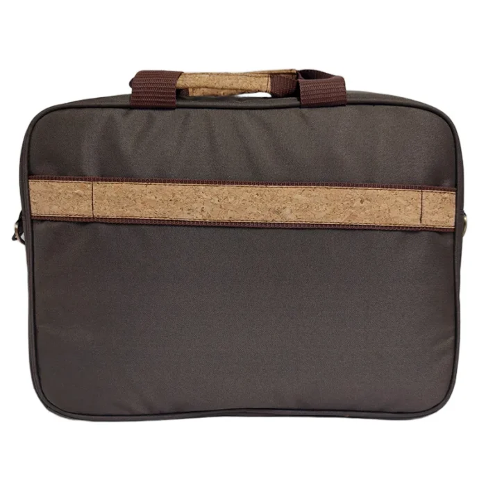 Ecofriendly cork laptop messenger bag for gifting in events and promotions.